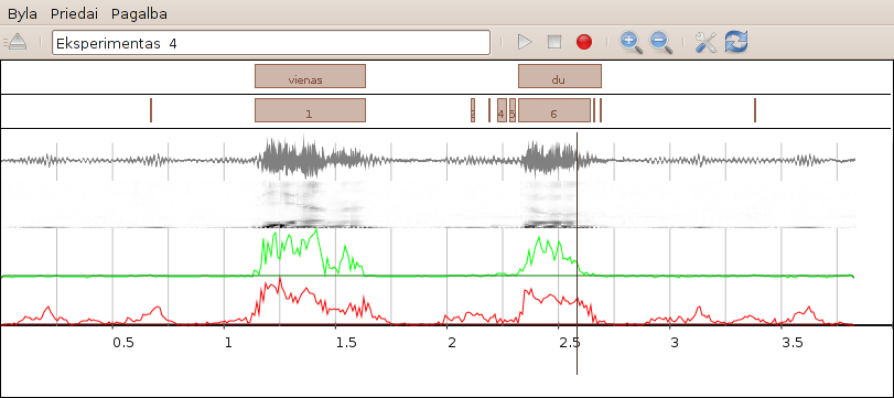 segmentation window (lithuanian)